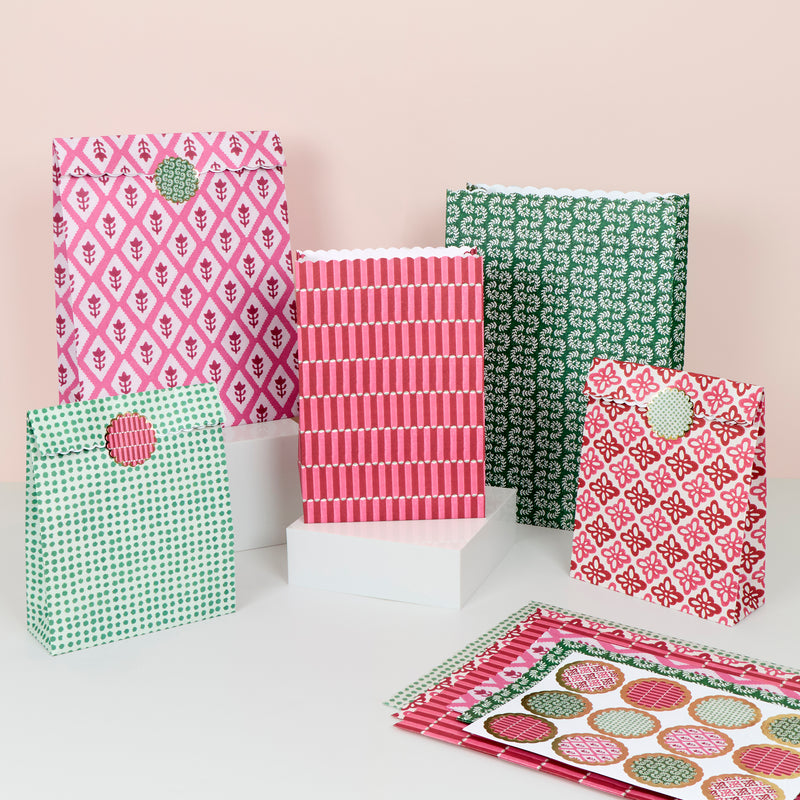 Meri Meri x Molly Mahon Paper Gift Bags (x 10)